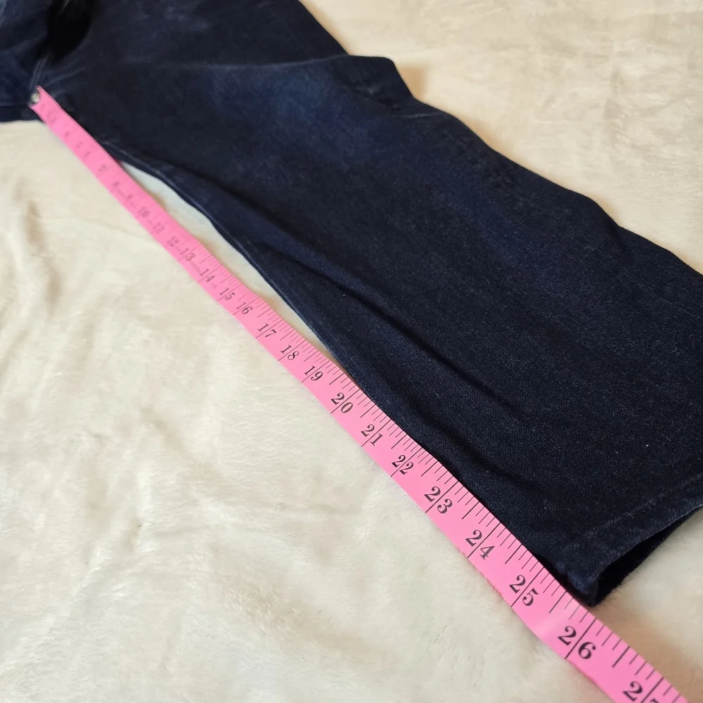Hiroshi Kato Japanese Raw Selvedge The Scissors Slim Tapered In Blue Black 33